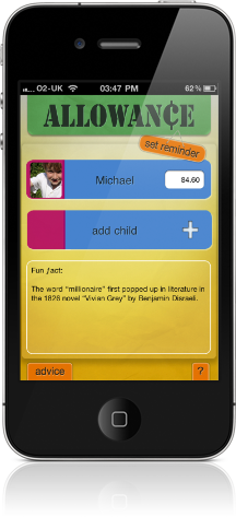 Allowance (iOS App)