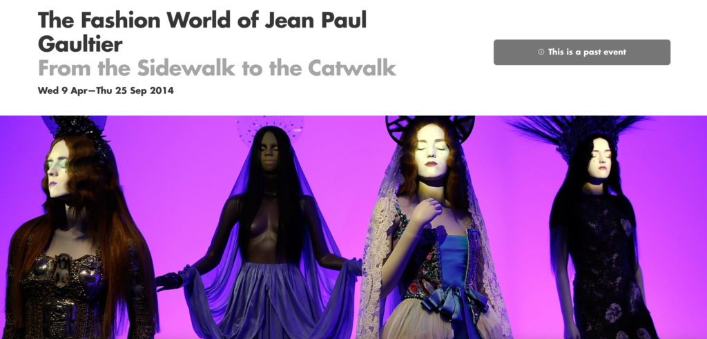 The Fashion of Jean Paul Gaultier