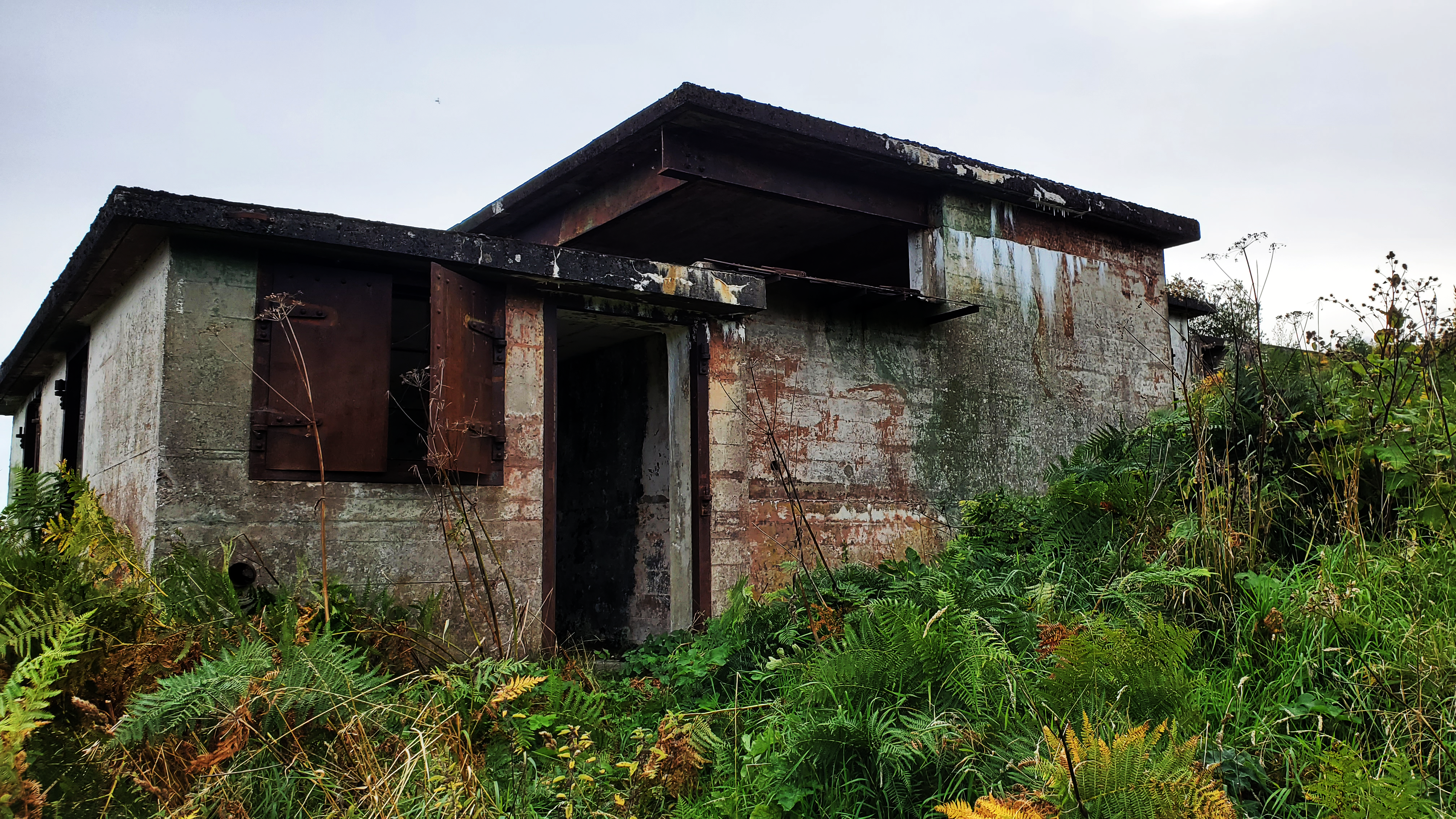 abandoned building