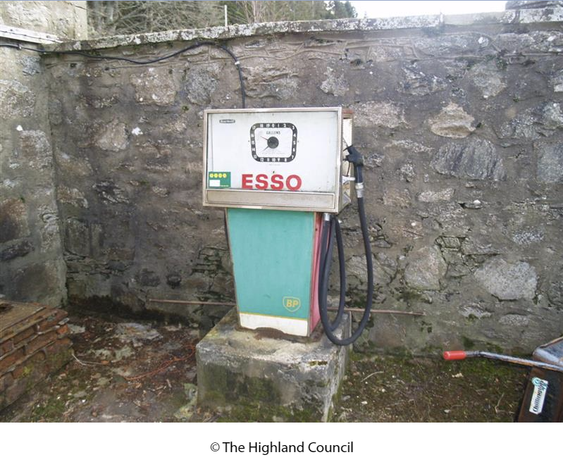 esso gas pump