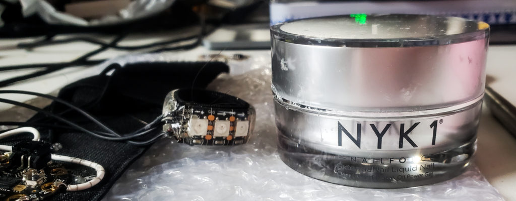 UV nail resin for strength in wearables - #tinker #tailor