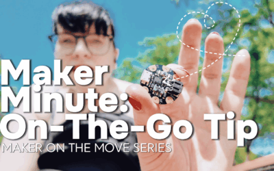 Maker on-the-move: Why only make when at home?