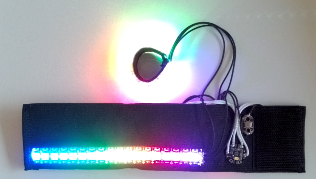 neopixel jewellery