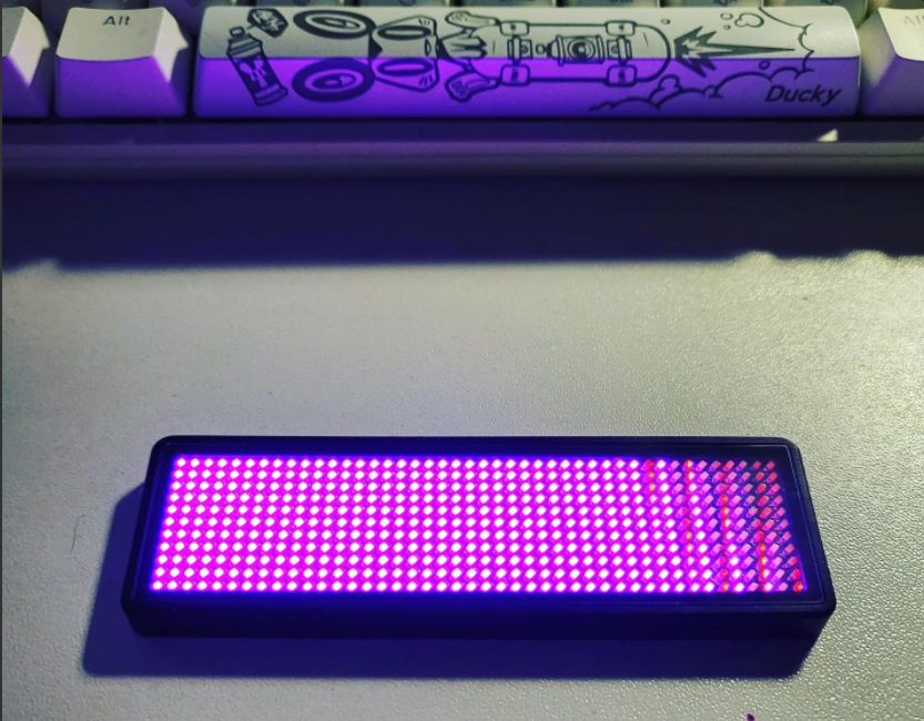 leds on LED Badge